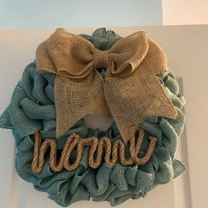 Burlap wreaths $40 a piece plus shipping